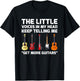 The Little Voices In My Head Keep Telling Me Get More Guitar T-Shirt - T-Shirt | Black
