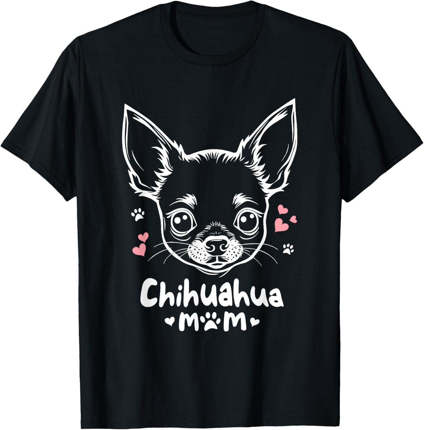 Chihuahua Mom Chihuahuas Chi T-Shirt - T-Shirt | Black