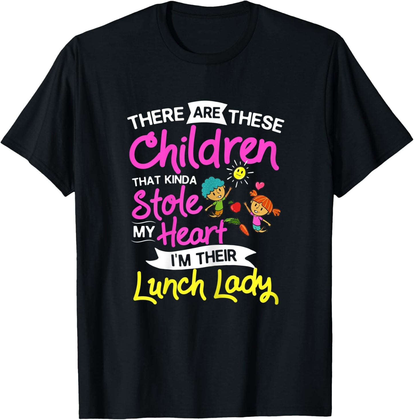 Lunch Lady School Cafeteria Worker T-Shirt - T-Shirt | Black
