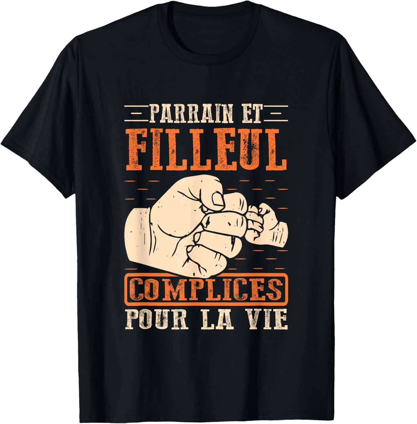 Family Uncle Godfather Filleul Humor , Black, S T-Shirt - T-Shirt | Black