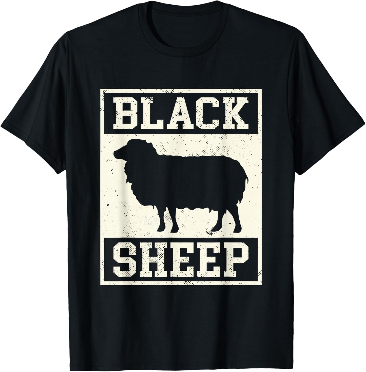 Black Sheep | Outsider Different | Be Yourself T-Shirt - T-Shirt | Black