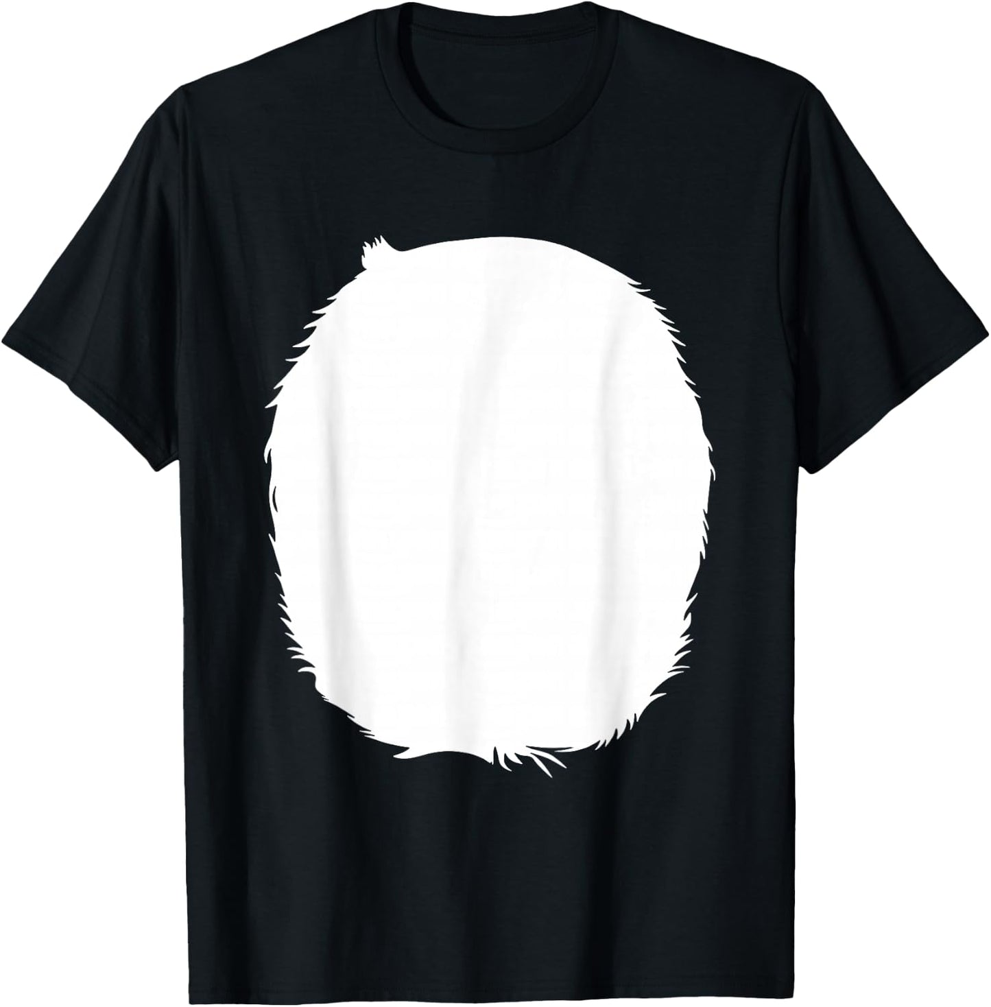 Panda Belly Costume Cute Bear Panda Animal Costume T-Shirt - T-Shirt | Black