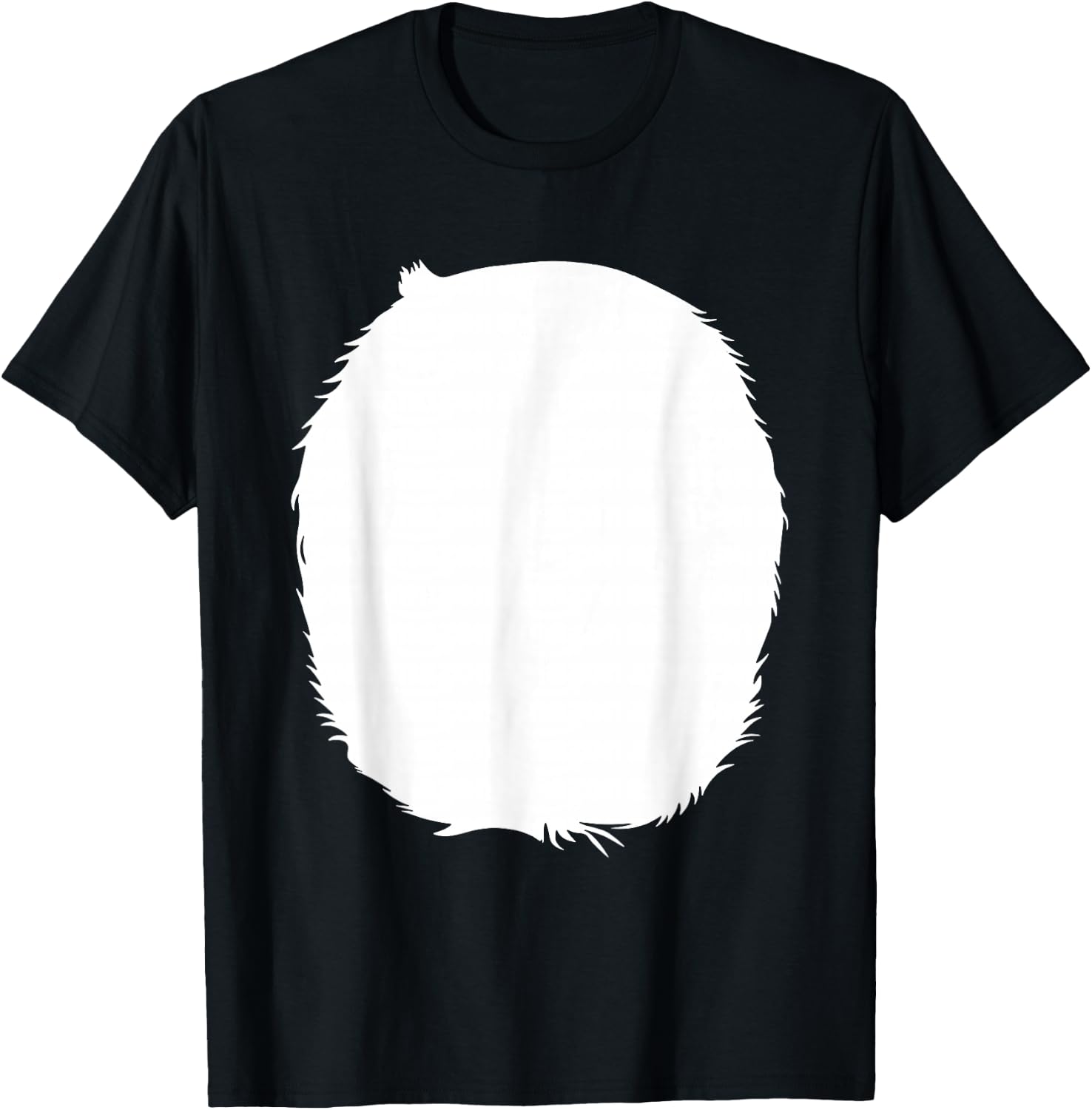 Panda Belly Costume Cute Bear Panda Animal Costume T-Shirt - T-Shirt | Black