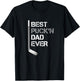 Funny Father's Day - Hockey Dad - Best Puck'n Dad Ever T-Shirt - T-Shirt | Black
