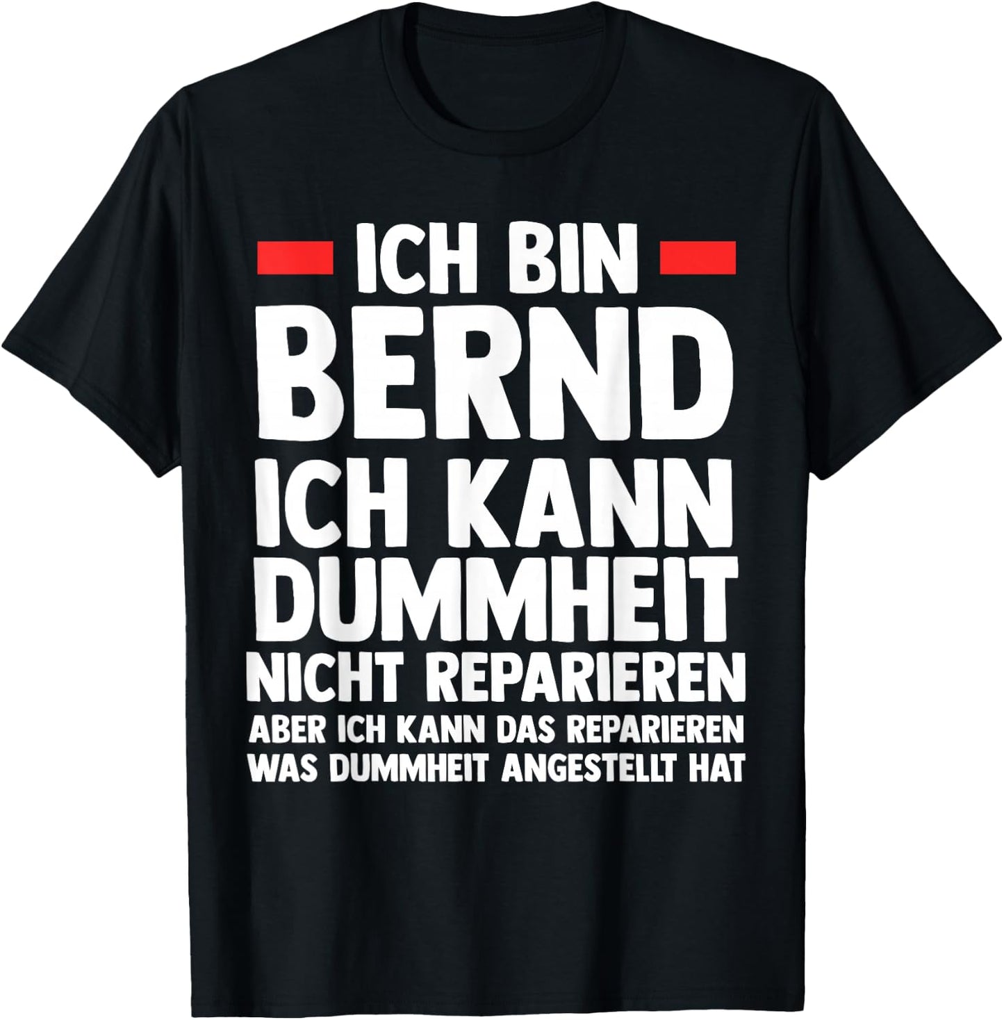 Bernd T-Shirt - T-Shirt | Black