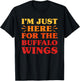 Buffalo Wings I Love Buffalo Wings Funny Food Lover T-Shirt - T-Shirt | Black