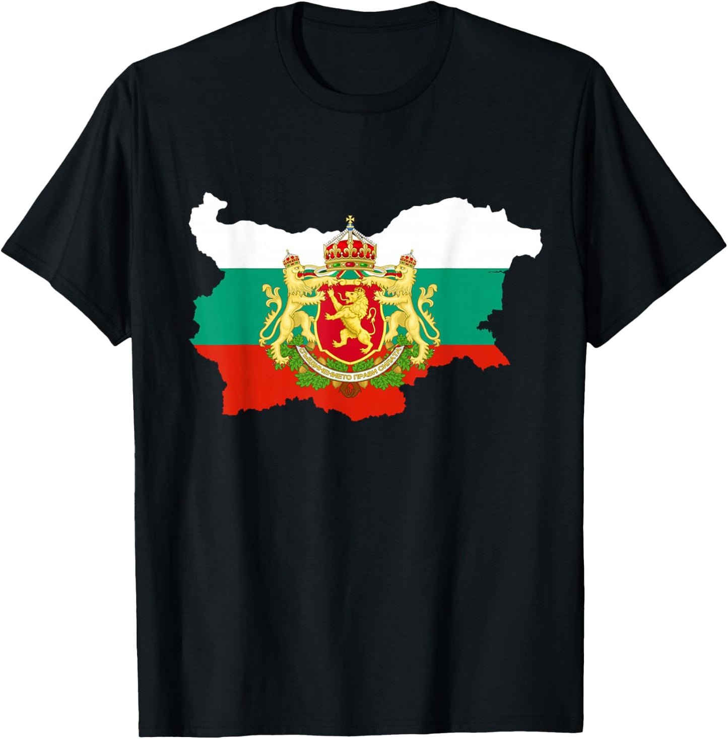 Bulgaria Flag, bulgarian , bulgaria shirt T-Shirt - T-Shirt | Black