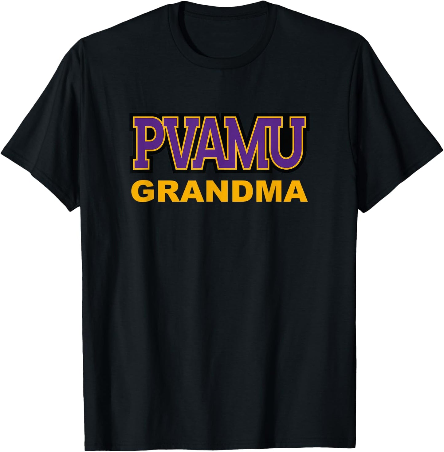 Prairie View A&M University Panthers Grandma T-Shirt - T-Shirt | Black