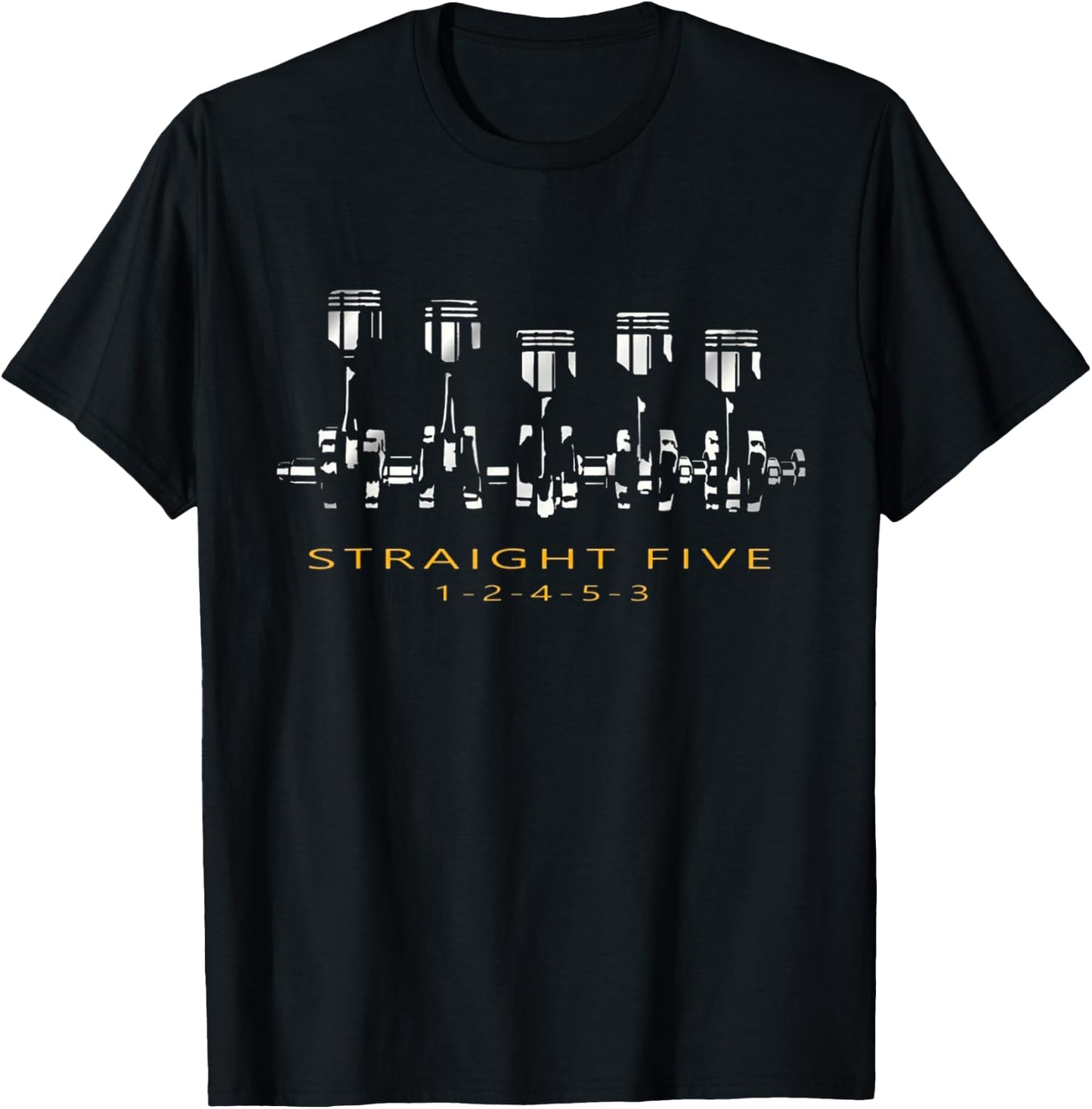 5-Zylinder-Motorliebhaber – Turbo V70R Enthusias T-Shirt - T-Shirt | Black