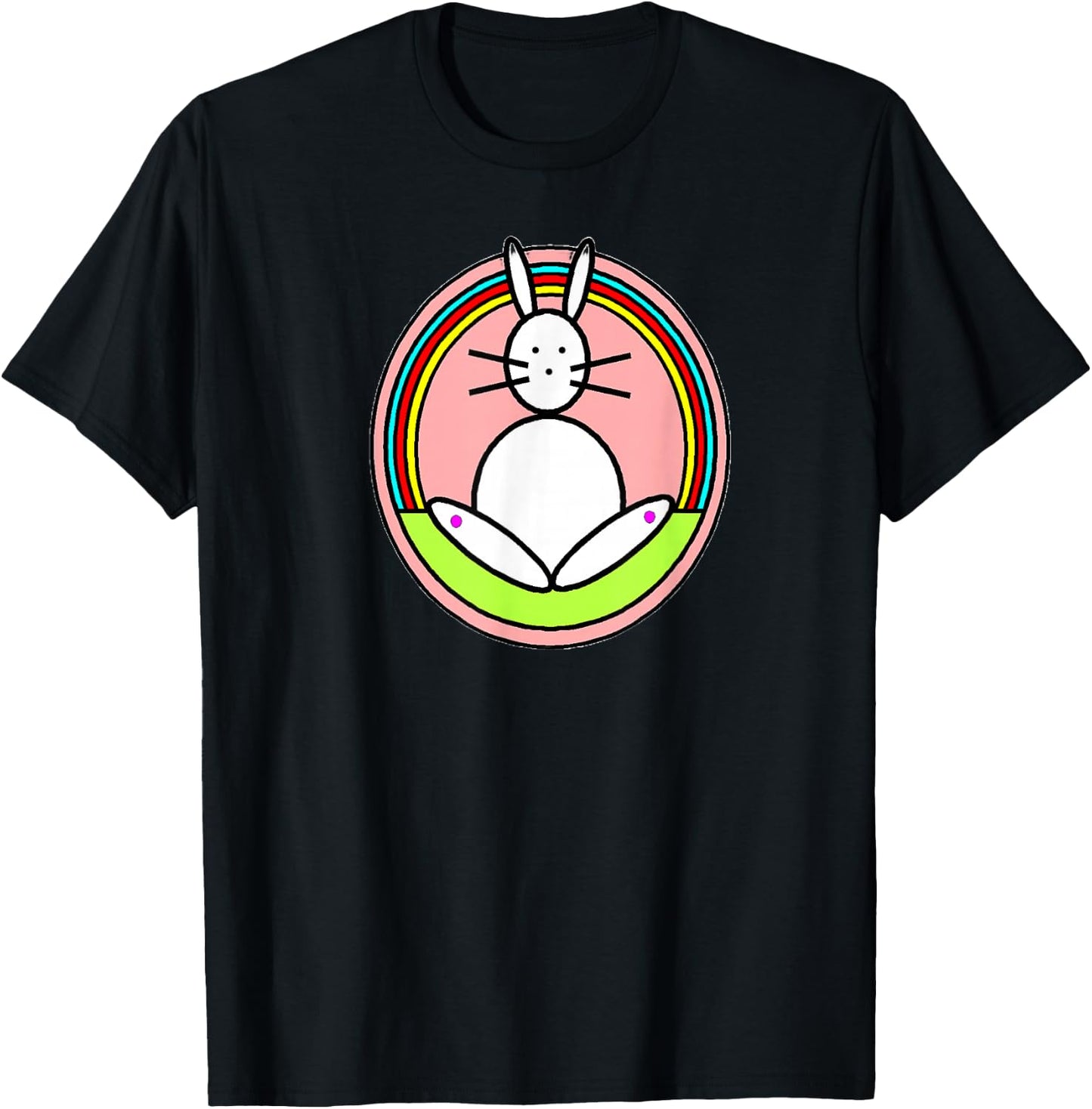 Bunny Rabbit T-Shirt - T-Shirt | Black