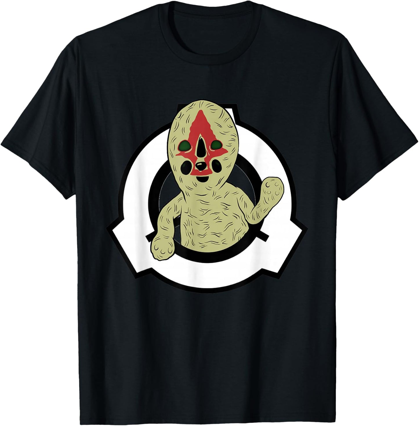 SCP Foundation SCP 173 T-Shirt - T-Shirt | Black