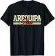 Arequipa Peru Travel Souvenir Retro Vintage Gift T-Shirt - T-Shirt | Black
