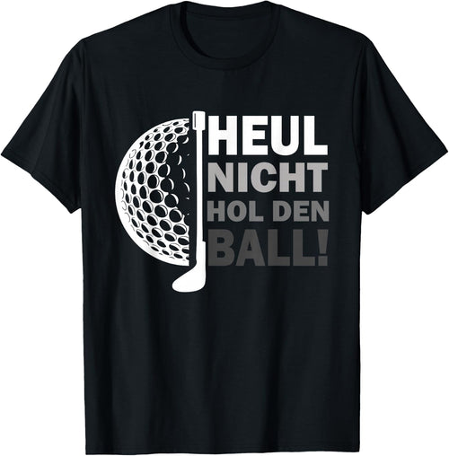 Witziges Golfspieler Golf Golfball Golfschläger