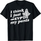I Think I Just EVP'd My Pants - EVP Ghost Hunting Halloween T-Shirt - T-Shirt | Black