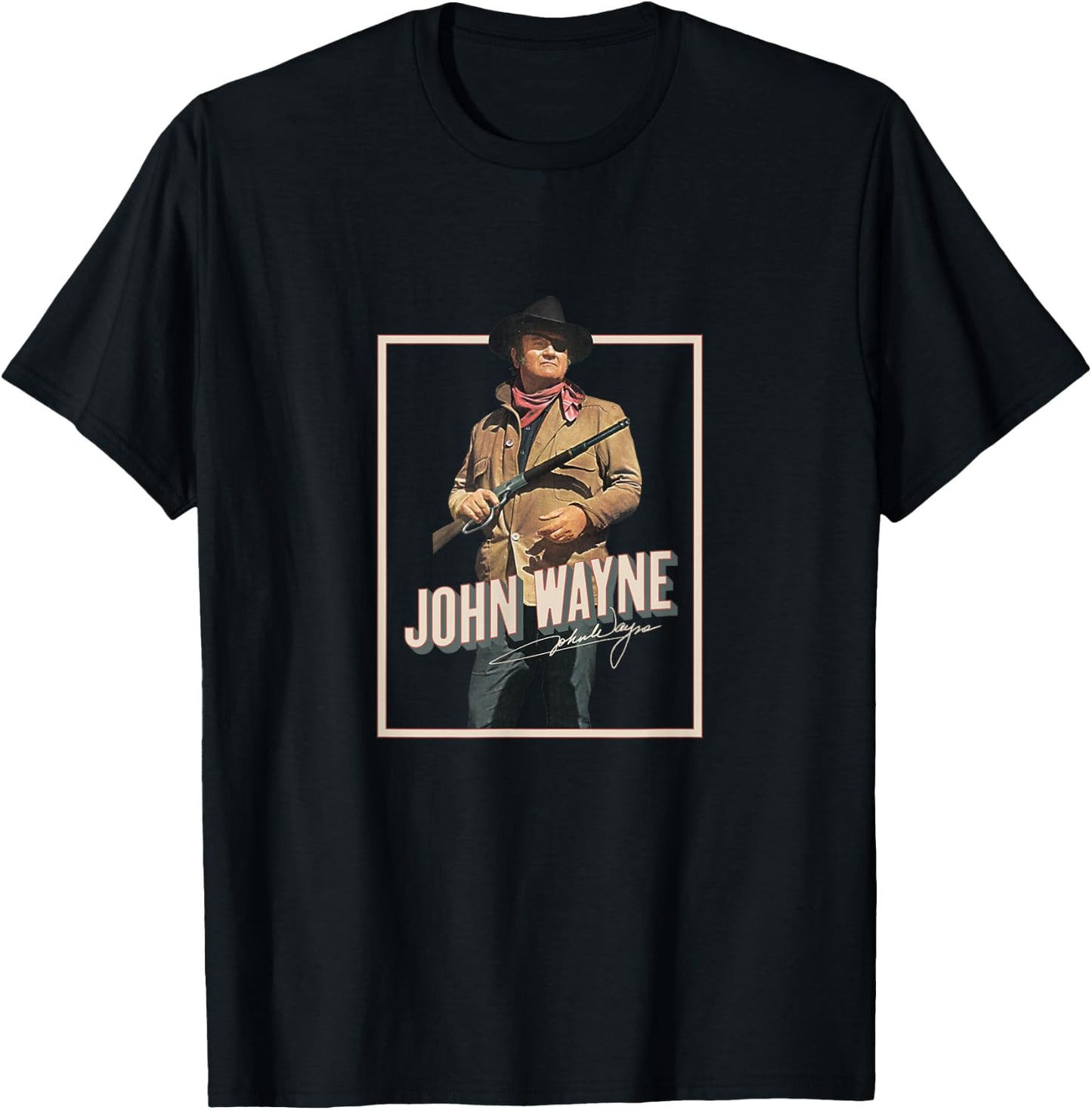 John Wayne True Grit T-Shirt - T-Shirt | Black