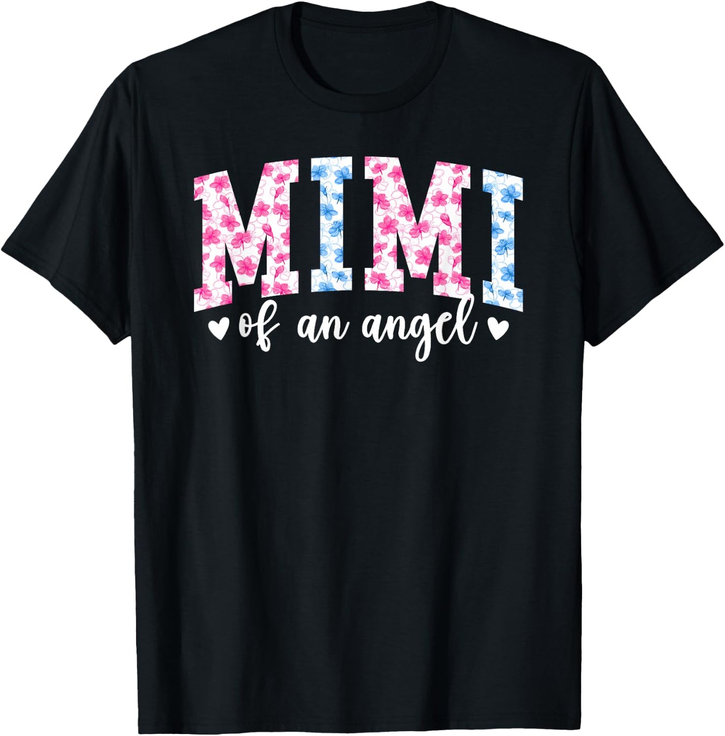 Mimi of an Angel Mimi Pregnancy and Infant Loss Awareness T-Shirt - T-Shirt | Black