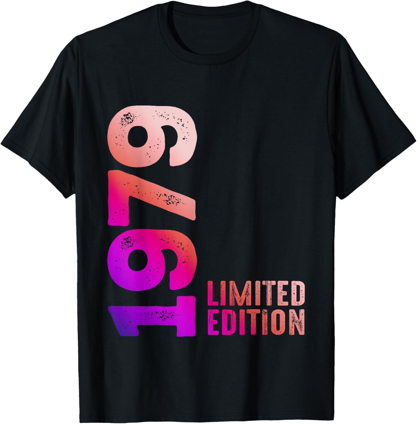 1979 Limited Edition 1979 Birthday Gift , Black, S T-Shirt - T-Shirt | Black
