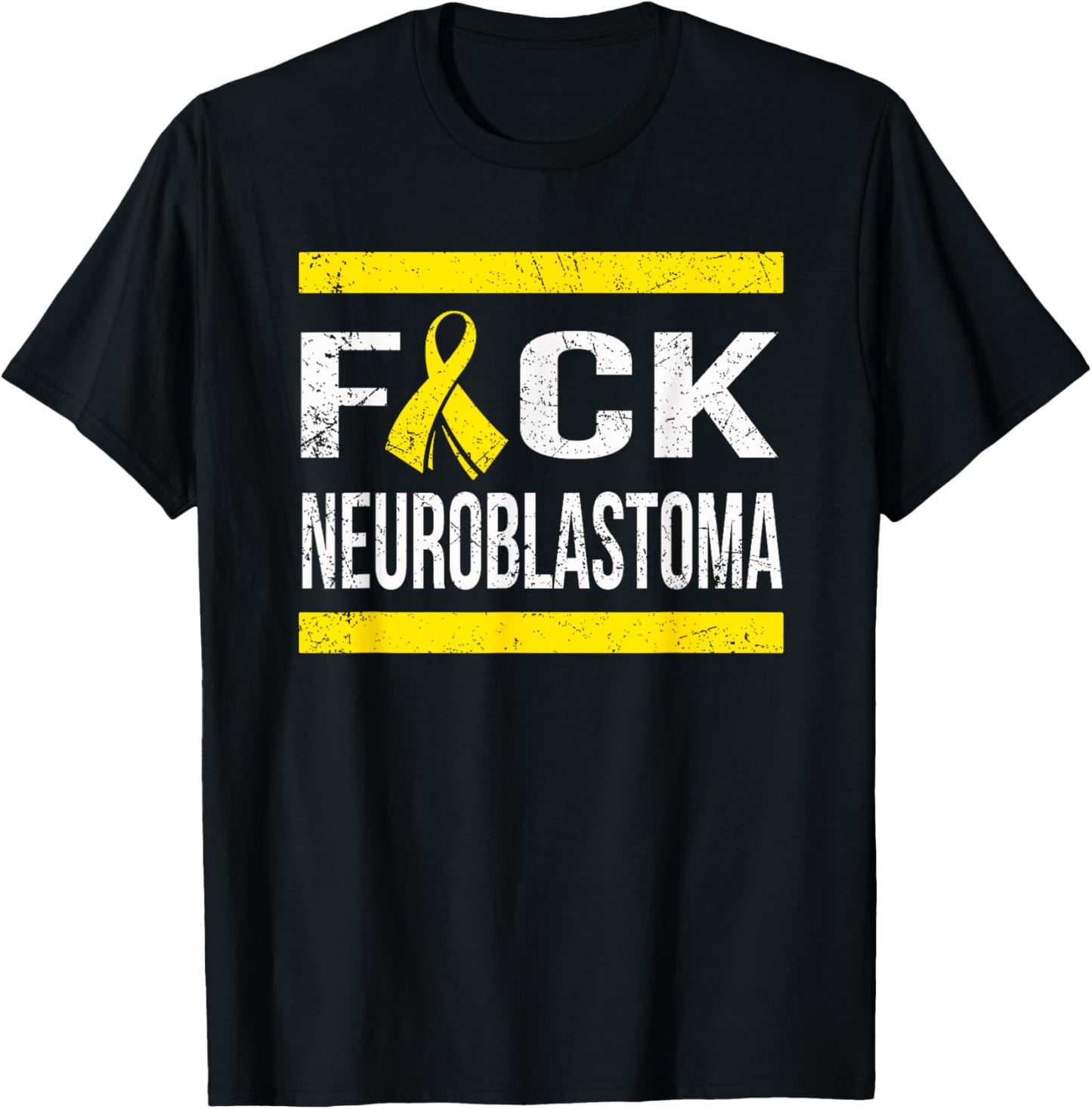 Support Neuroblastoma Awareness T Shirt T-Shirt - T-Shirt | Black