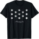 American Marauder George Washington Flag Insignia T-Shirt - T-Shirt | Black