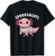Halloween Axolotl Spooksalotl Funny Axolotl Kids Women Men T-Shirt - T-Shirt | Black