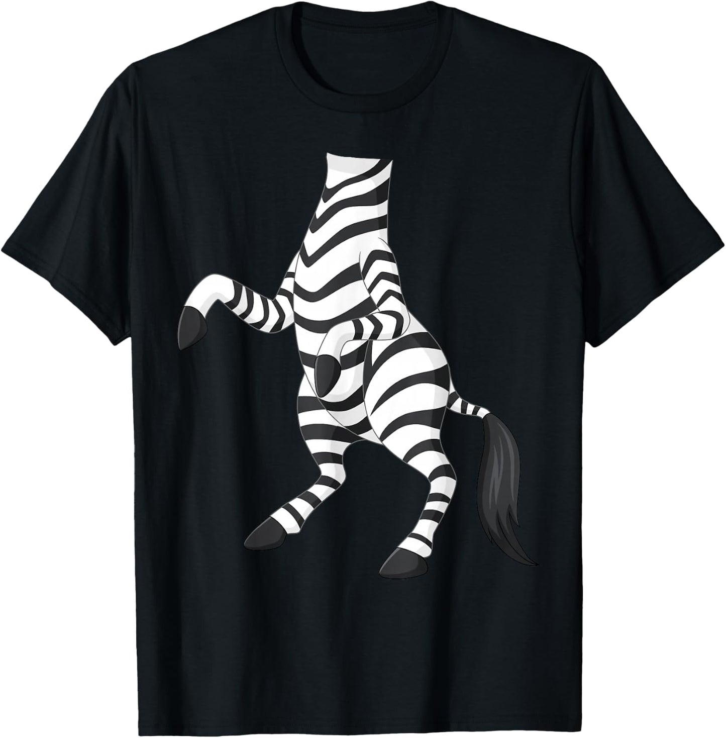 Zebra Zebra Costume Shirt , black T-Shirt - T-Shirt | Black