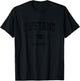 Mustang Oklahoma OK Vintage Sports Design Black Print T-Shirt - T-Shirt | Black