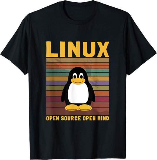 Men's Computer Nerd Linux Root Penguin Tux Saying Gift , black T-Shirt - T-Shirt | Black