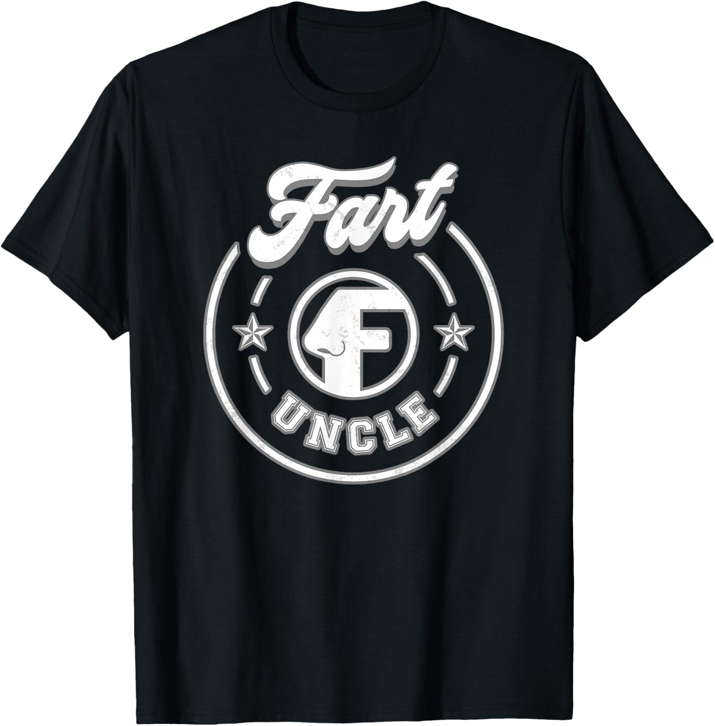 Uncle Fart Funny T-Shirt - T-Shirt | Black