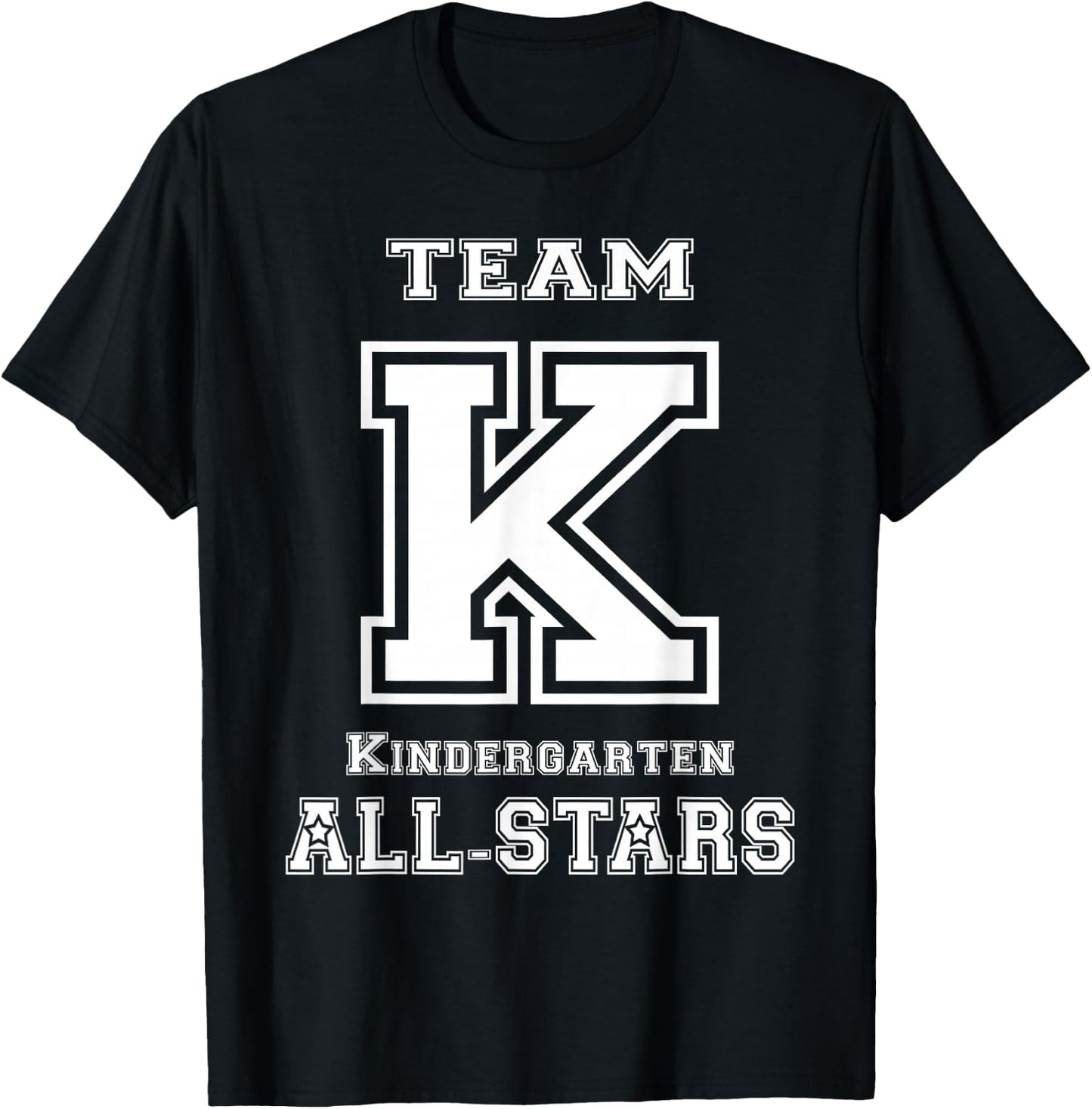Team Kindergarten All-stars Sport Jersey T-Shirt - T-Shirt | Black