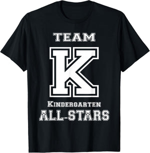 Team Kindergarten All-stars Sport Jersey T-Shirt - T-Shirt | Black