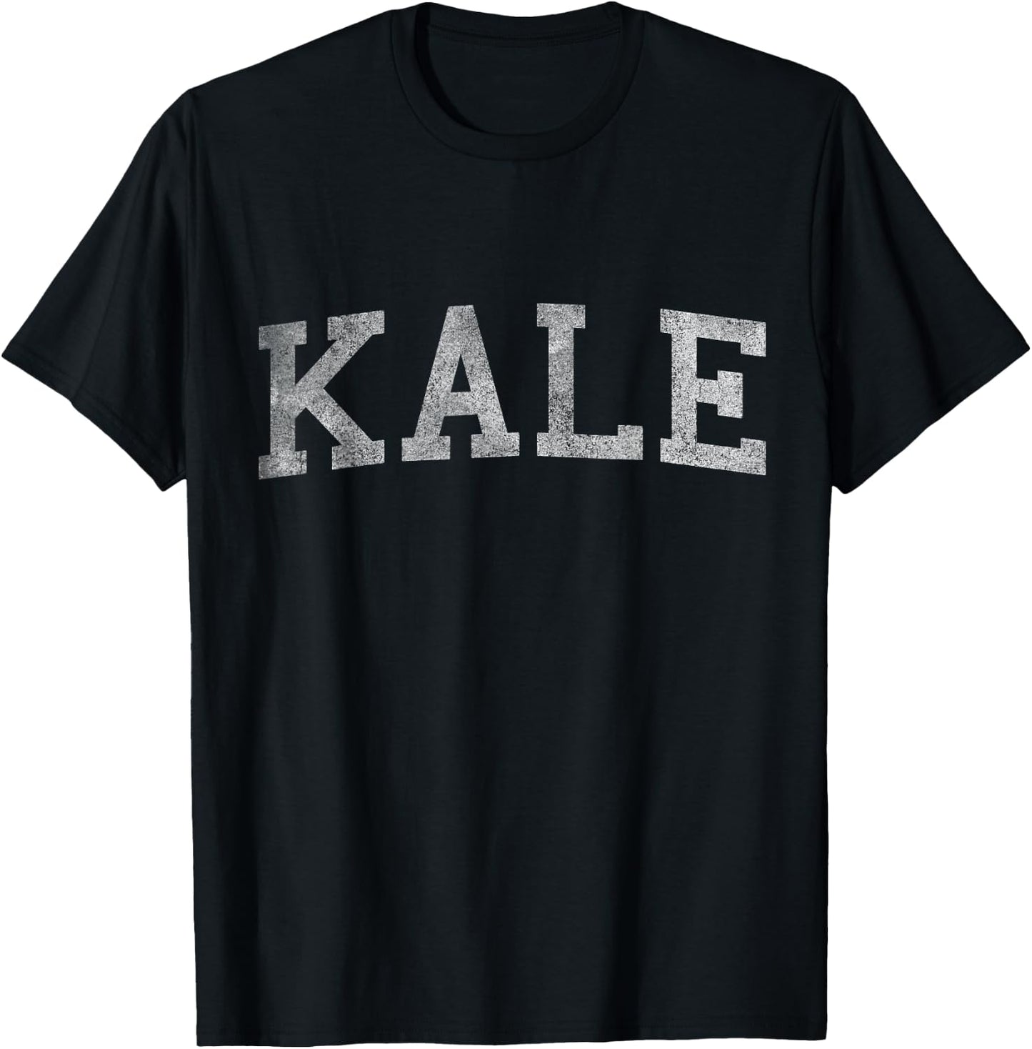 Retro Kale Superfood T-Shirt - T-Shirt | Black