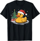 Rubber Duck Christmas T-Shirt - T-Shirt | Black