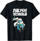 Cool Dialysis Technician Women Ninja Dialysis Tech T-Shirt - T-Shirt | Black