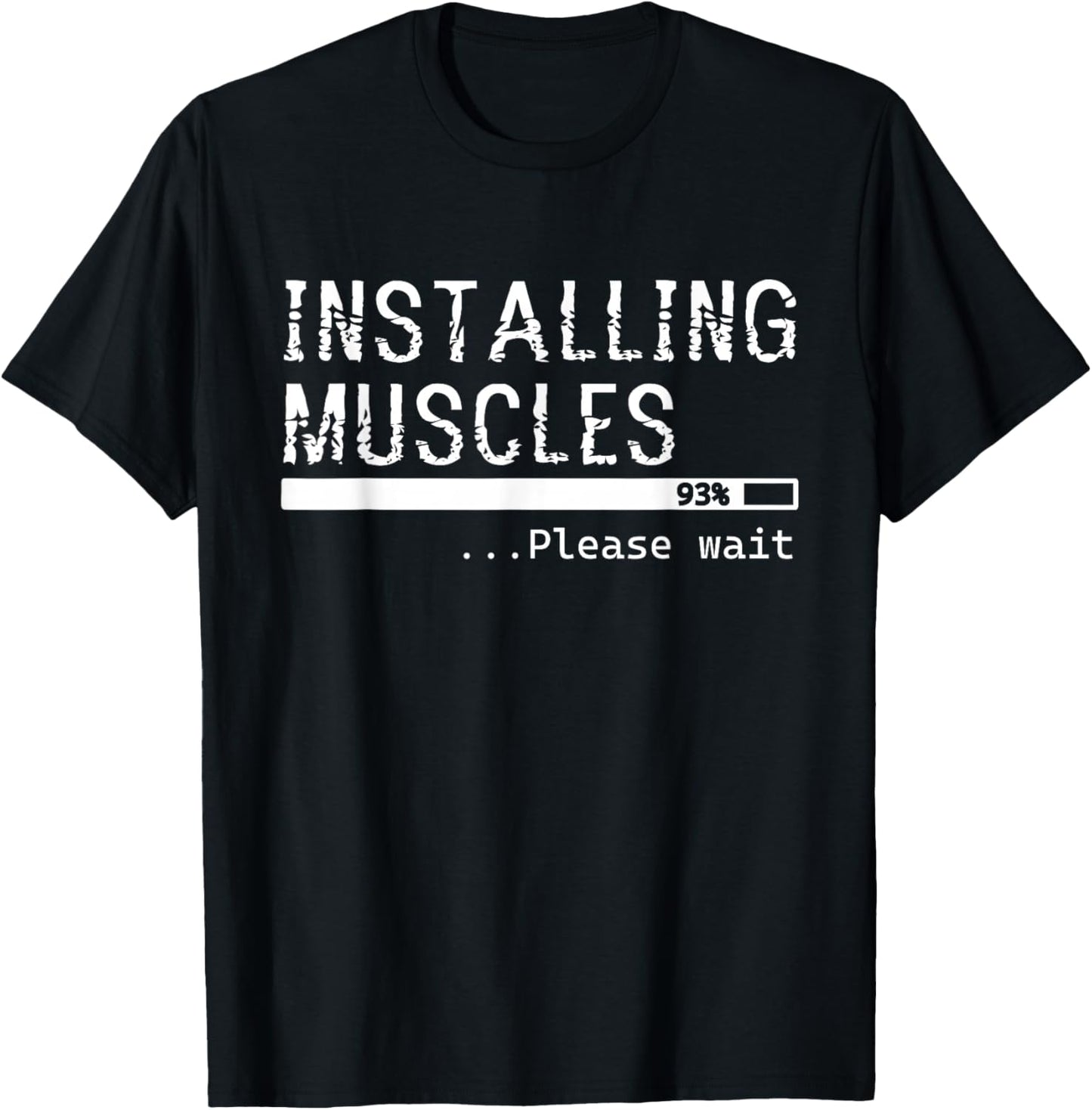 Funny Training with Quote , black T-Shirt - T-Shirt | Black