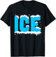 Ice and Fire Halloween Party Costume Couples Family Matching T-Shirt - T-Shirt | Black