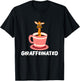 Giraffeinated Coffee Giraffe Zookeeper Zookeeping Animal T-Shirt - T-Shirt | Black