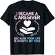 Caregiver Art Women Medical Health Worker Caregiver T-Shirt - T-Shirt | Black