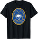 Buffalo Sabres Iconic Black Officially Licensed T-Shirt - T-Shirt | Black
