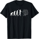 AI Evolution Funny Artificial Intelligence , black T-Shirt - T-Shirt | Black