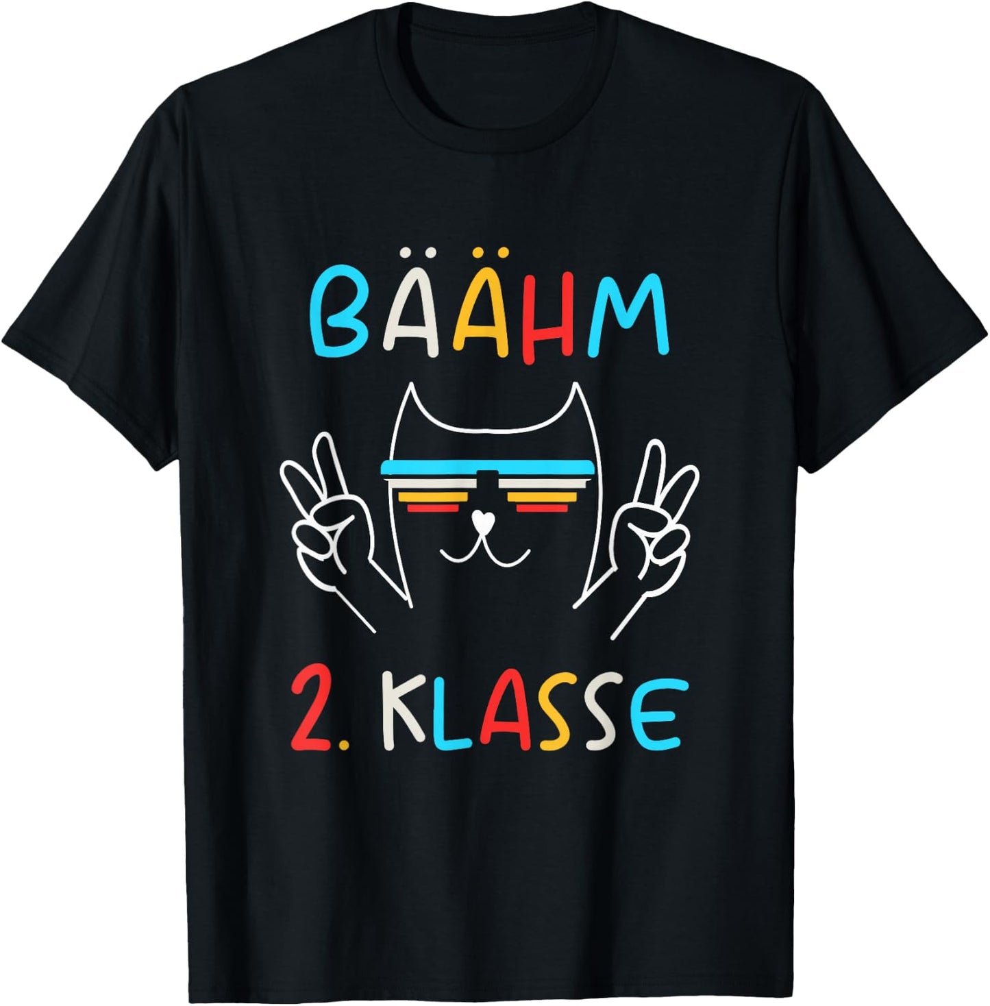 Bäähm 2. Klasse T-Shirt - T-Shirt | Black