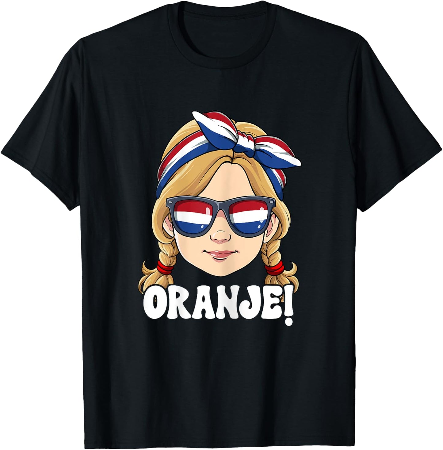 Holland Netherlands Orange , orange T-Shirt - T-Shirt | Black