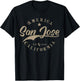 San Jose CA | California T-Shirt - T-Shirt | Black