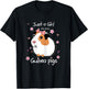 Just a Girl Who Loves Guinea Pigs - Cute Pets Lover Gift T-Shirt - T-Shirt | Black