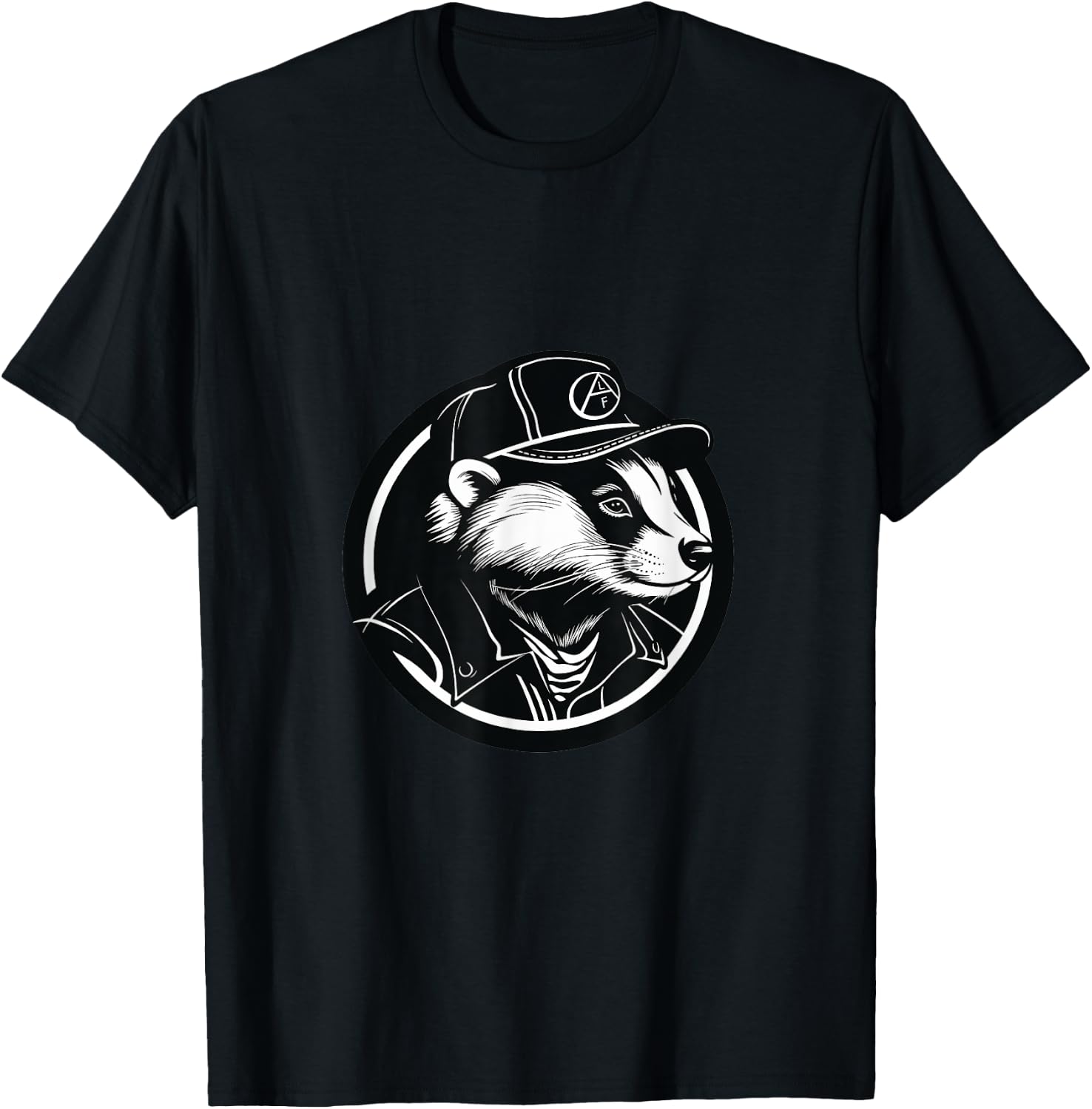 Animal Liberation Front Shaving Brush Vegan T-Shirt - T-Shirt | Black