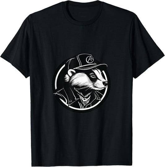 Animal Liberation Front Shaving Brush Vegan T-Shirt - T-Shirt | Black