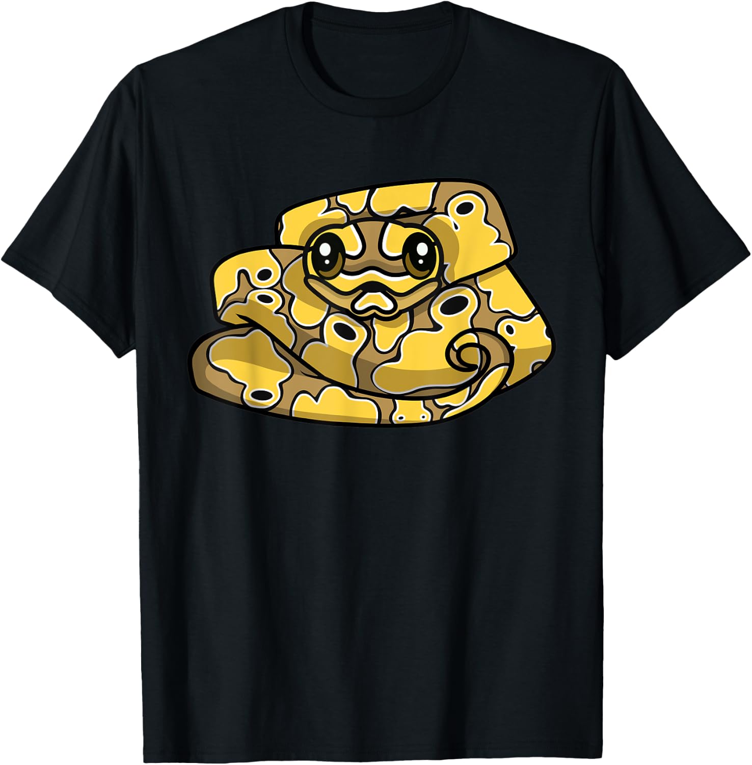 Pastel Ball Python Morph Cute Pastel Ball Python Owner T-Shirt - T-Shirt | Black