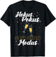 Hokus, Pokus Sektchen Modus! Sekt Spruch Prosecco Genießer T-Shirt - T-Shirt | Black