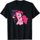My Little Pony Pinkie Pie Hearts Stars Balloons T-Shirt - T-Shirt | Black
