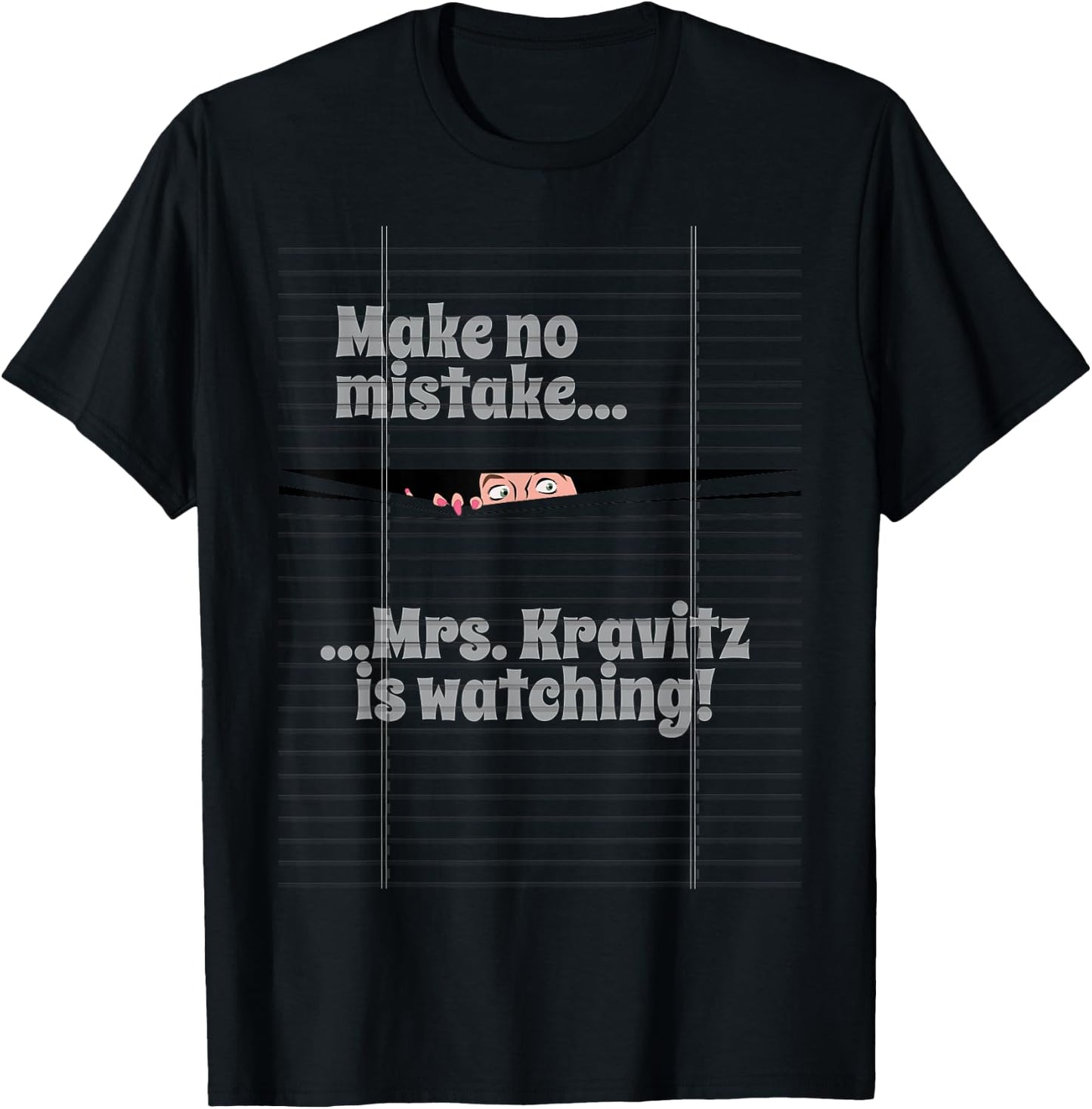 Mrs. Kravitz is Watching! T-Shirt - T-Shirt | Black