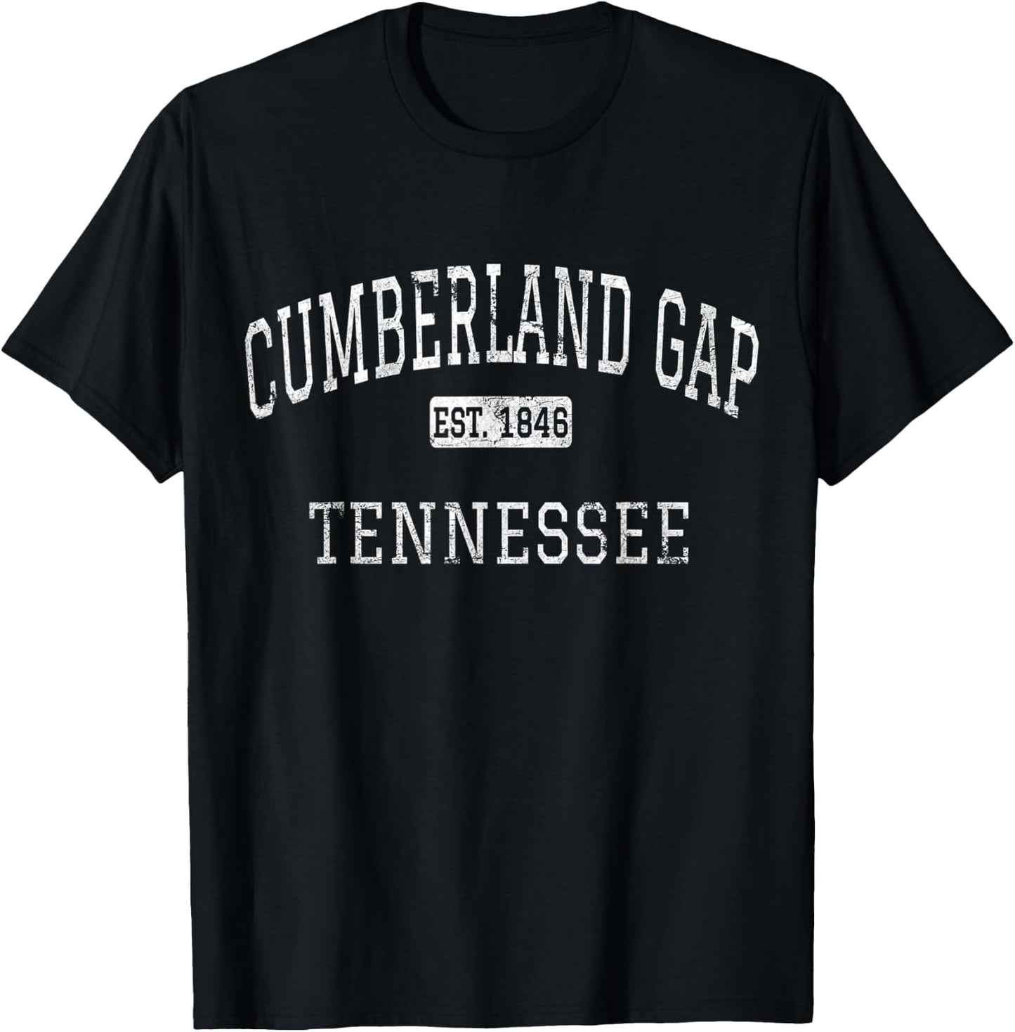 Cumberland Gap Tennessee TN Vintage T-Shirt - T-Shirt | Black